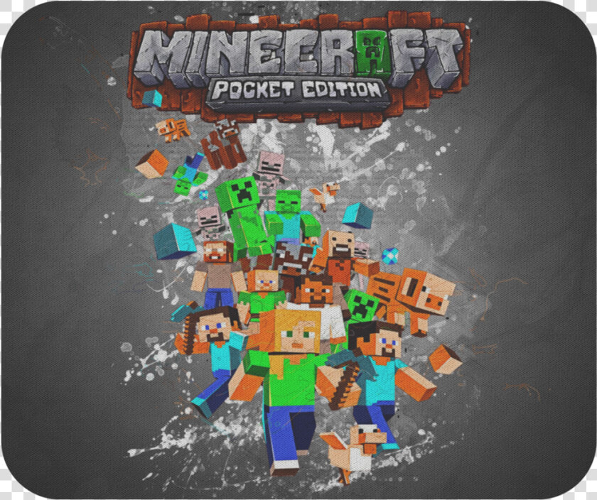 Minecraft Mouse Pad Color Splash   Imagens Para Quadros Decorativos Minecraft  HD Png DownloadTransparent PNG