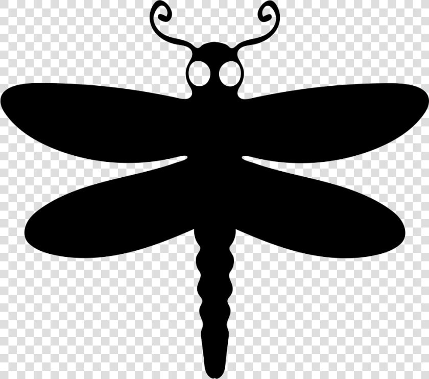 Dragon Fly Winged Animal Top View   Clip Art  HD Png DownloadTransparent PNG