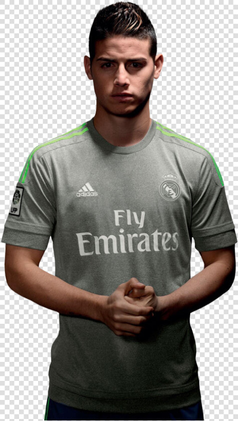 Arsenal   Png Download   James Rodriguez Real Madrid Away Kit  Transparent PngTransparent PNG