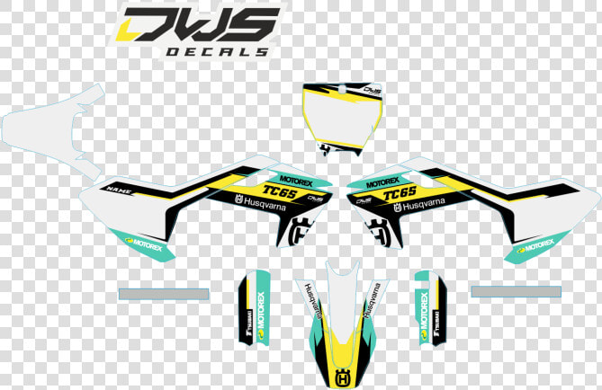 Husqvarna Tc 65 2016 2020 Model   Husqvarna Graphics Motorex  HD Png DownloadTransparent PNG