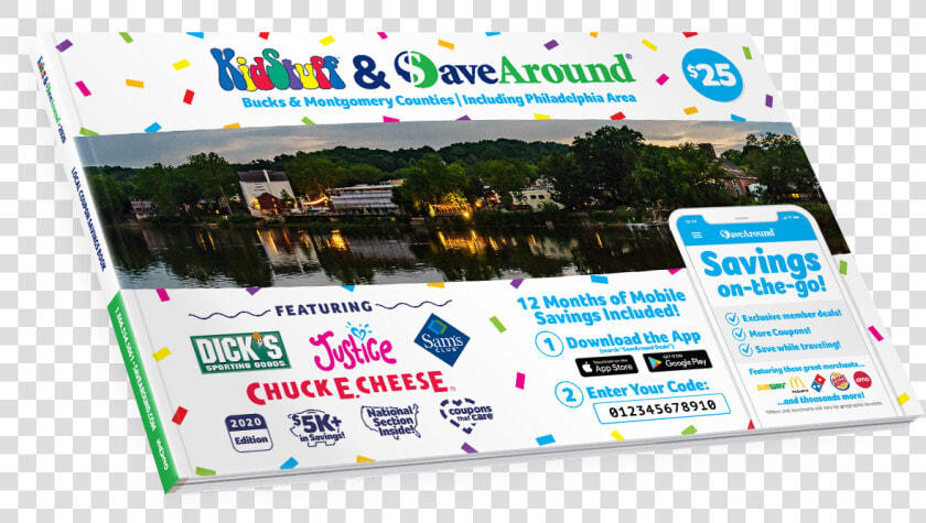 Bucks  amp  Montgomery Counties  Pa 2020 Savearound® Coupon   Savearound Coupon Book  HD Png DownloadTransparent PNG