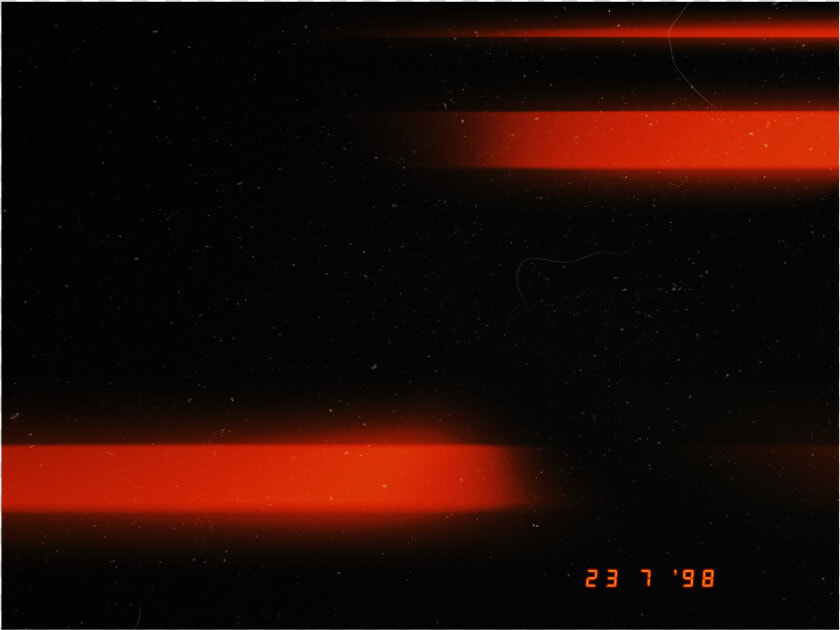  huji  vhs  effect  sticker  picsart  1998  red  orange   Graphic Design  HD Png DownloadTransparent PNG