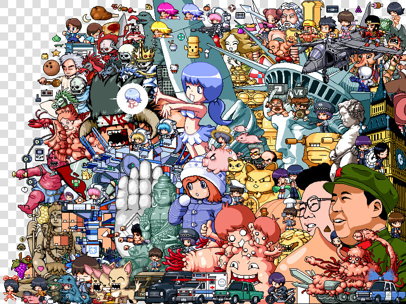 Paul Robertson Pixelart   Paul Robertson Art  HD Png DownloadTransparent PNG