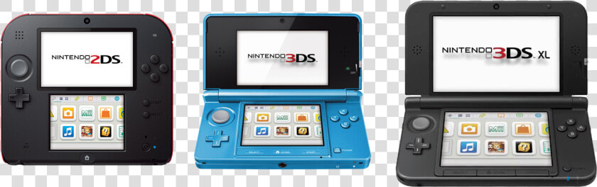 The 2ds  3ds  And 3ds Xl   2ds 3ds 3ds Xl  HD Png DownloadTransparent PNG