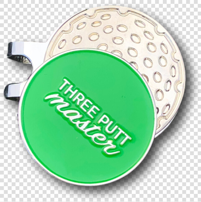 Three Putt Master Hat Clip W  Ball Marker   Circle  HD Png DownloadTransparent PNG