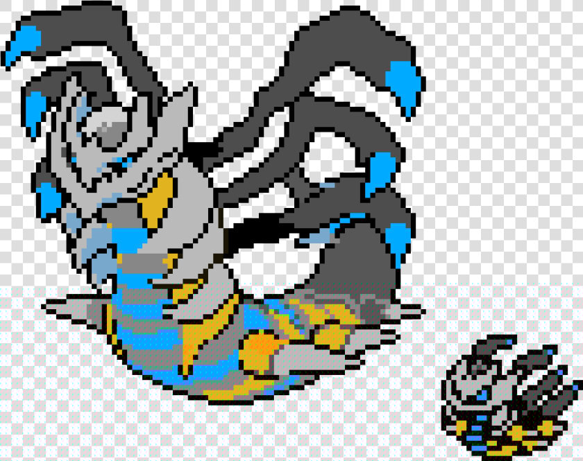 Giratina Origin Form Sprite  HD Png DownloadTransparent PNG