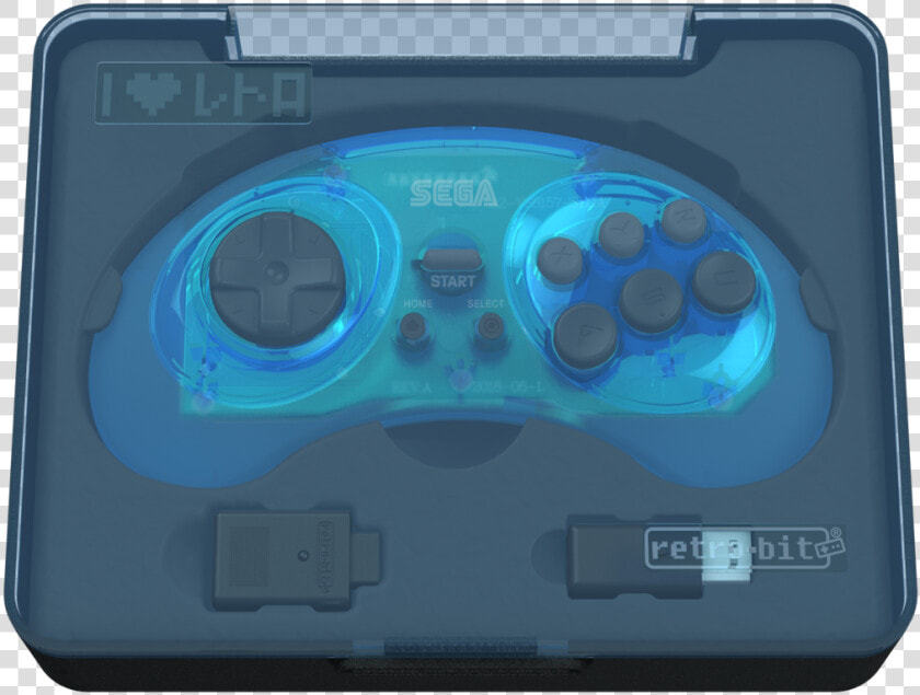 Sega Genesis 8 button Arcade Pad  HD Png DownloadTransparent PNG