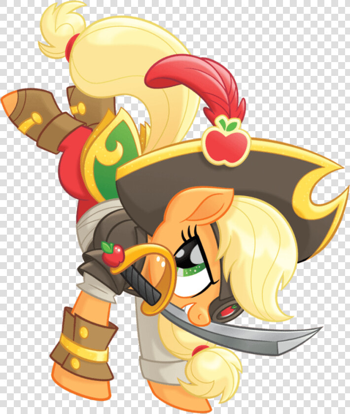 My Little Pony The Movie Applejack   My Little Pony The Movie Applejack Pirate  HD Png DownloadTransparent PNG