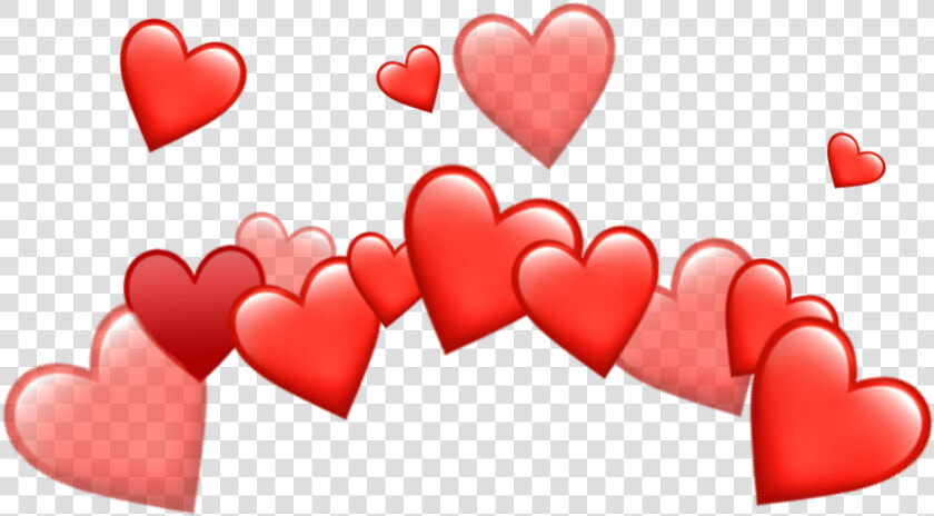  heart  crown  heartcrown  red  freetoedit   Heart  HD Png DownloadTransparent PNG