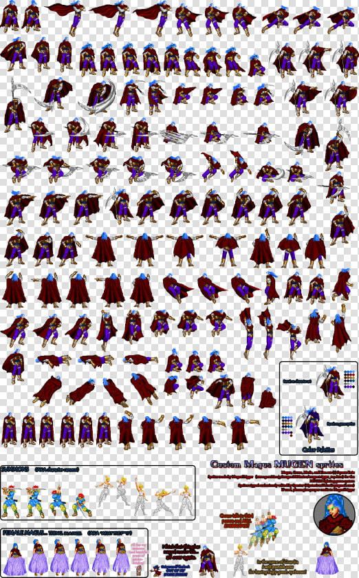 Magus Mugen Sprites   Chrono Trigger New Sprites  HD Png DownloadTransparent PNG