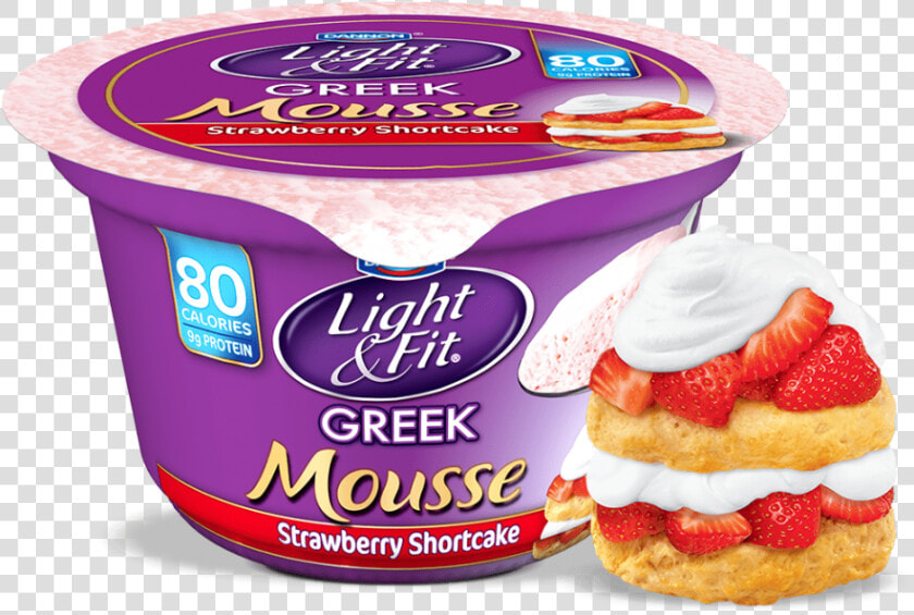 Strawberry Shortcake Nonfat Yogurt Mousse   Strawberry Shortcake Dessert Clipart  HD Png DownloadTransparent PNG