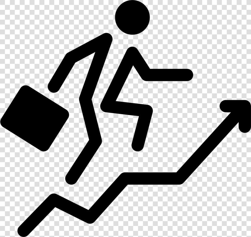 Businessman With Ascending Stair   Arrow Stair Png  Transparent PngTransparent PNG