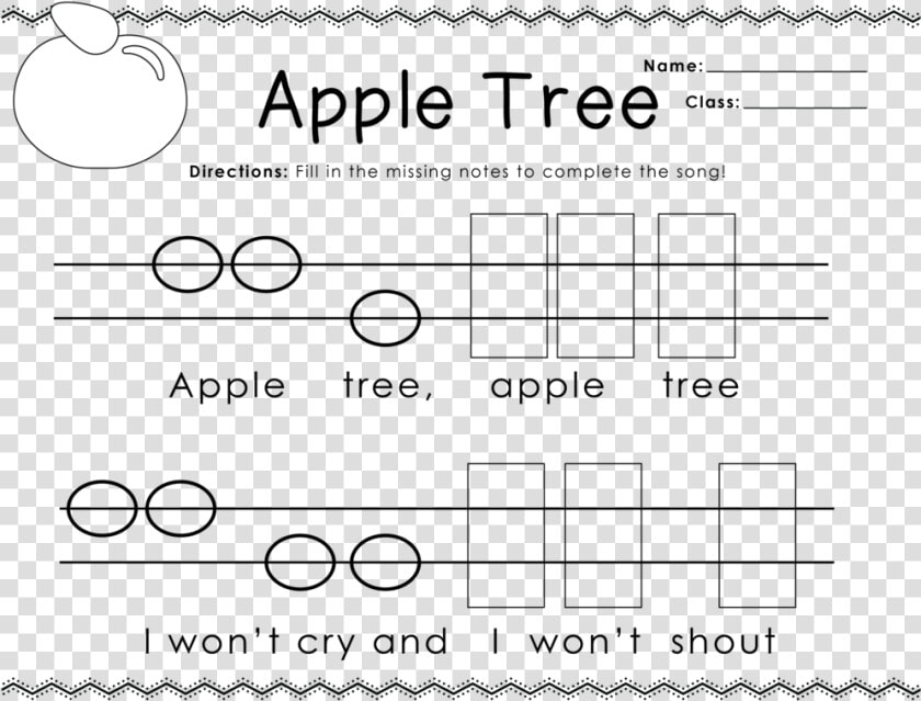 First Grade So La Mi Worksheet  HD Png DownloadTransparent PNG