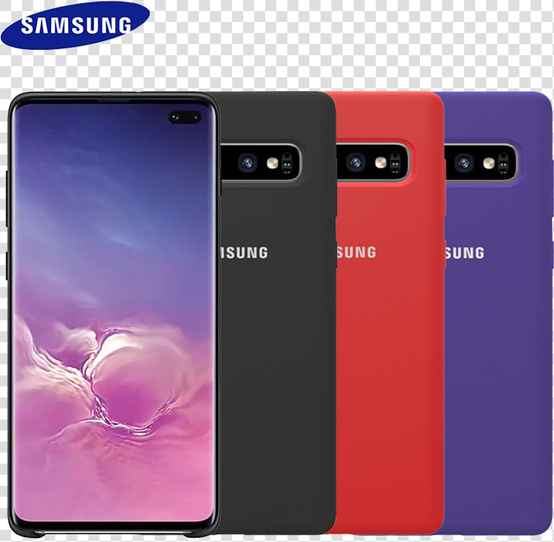 For Samsung Note 10 Plus Case Original Silicone Soft   Samsung Galaxy S10 Price In Oman  HD Png DownloadTransparent PNG