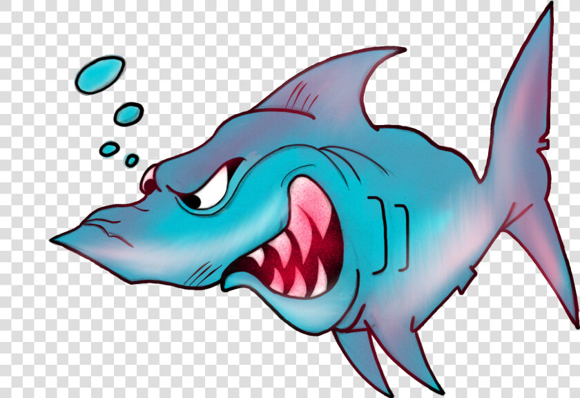 Angry Shark Working On Myself  New Work  Shark  Project  HD Png DownloadTransparent PNG