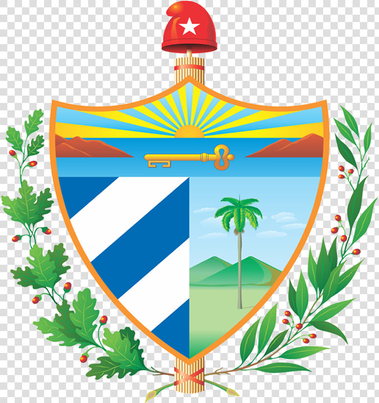 Transparent Bandera De Cuba Png   Coat Of Arms Shield Cuba  Png DownloadTransparent PNG