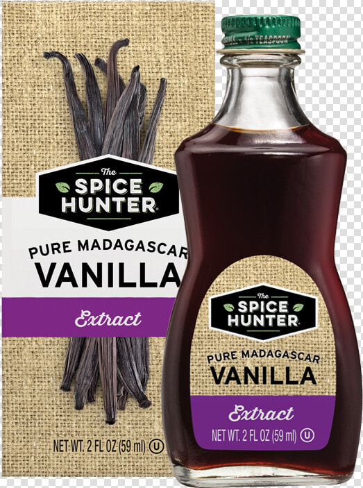 Pure Vanilla Extract   Glass Bottle  HD Png DownloadTransparent PNG