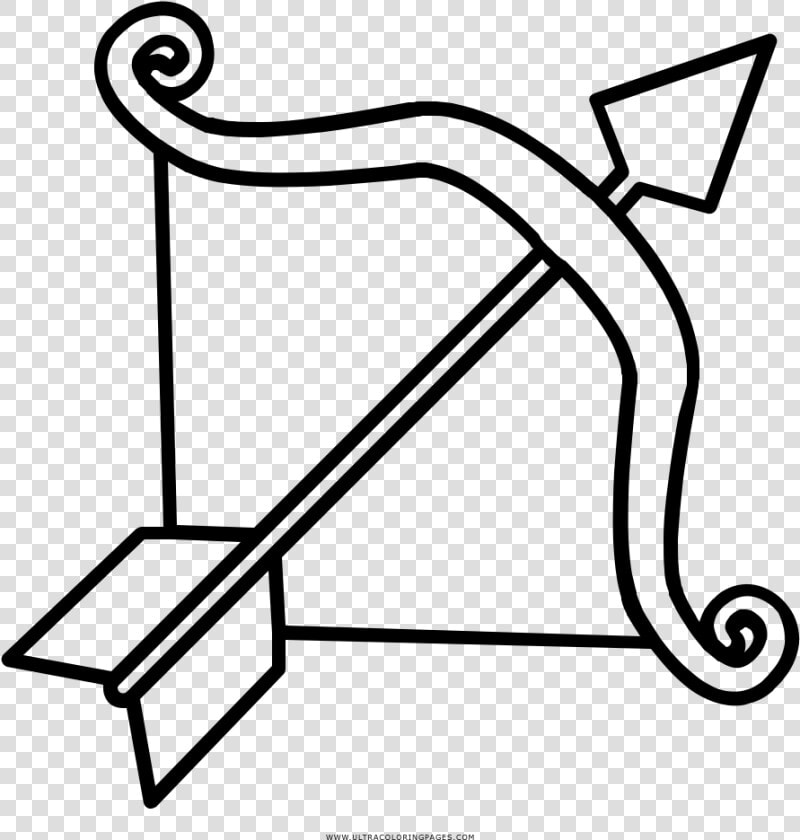 Sagittarius Coloring Page   Line Art  HD Png DownloadTransparent PNG