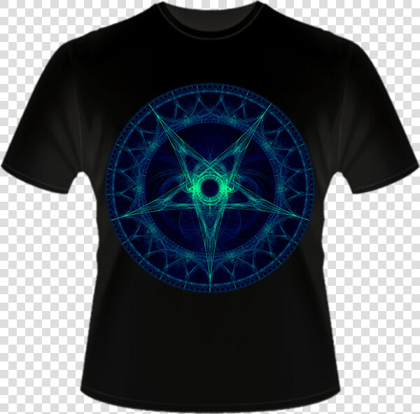 Iron Man Arc Reactor Led T Shirt   Png Download   Santa Muerte Sigil  Transparent PngTransparent PNG