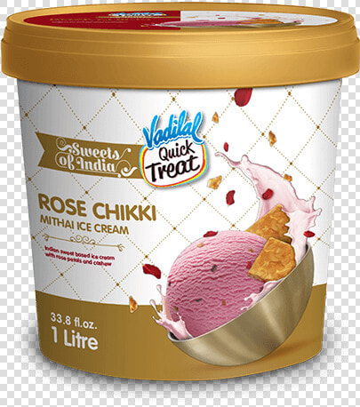 Rose Chikki   Gulab Jamun Flavor Ice Cream  HD Png DownloadTransparent PNG