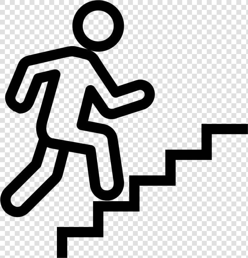 Climbing Stairs Svg Png Icon Free Download   Walking Up Steps Png  Transparent PngTransparent PNG