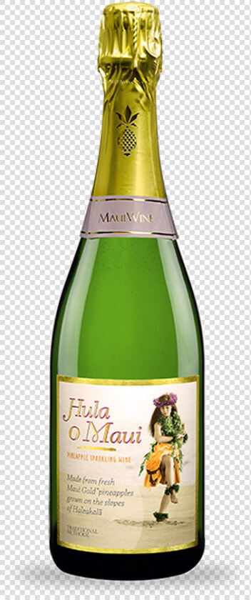 Hula O Maui Pineapple Sparkling Wine   Hula O Maui Wine  HD Png DownloadTransparent PNG