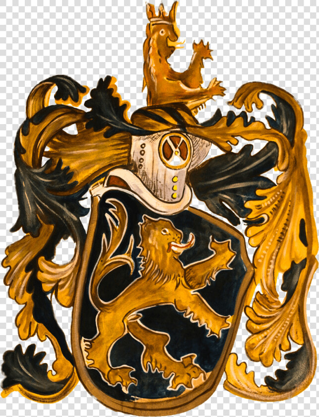 Coat Of Arms Zodiac Sign Leo   Leo Zodiac Coat Of Arms  HD Png DownloadTransparent PNG