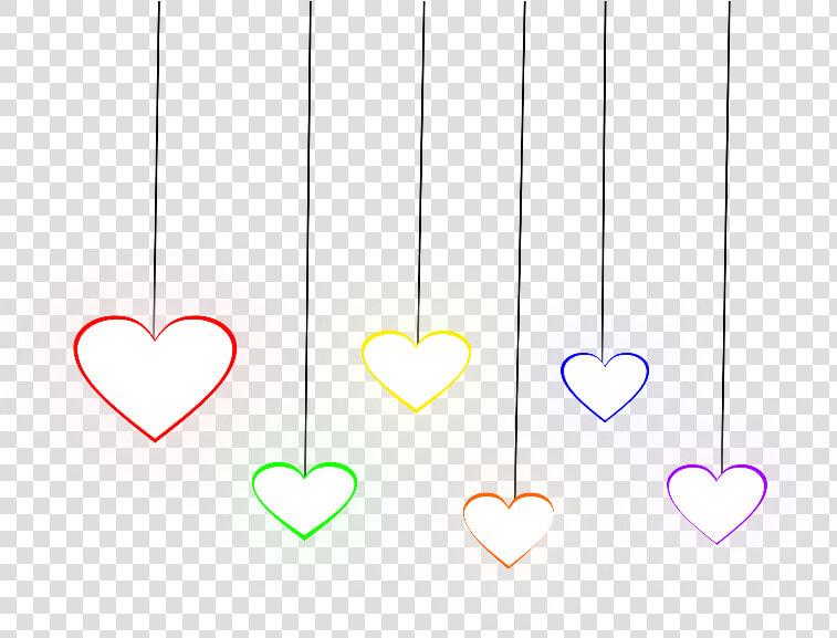  colorful Neon 🆖  follow ▶️ itsjagbir original 💯   Heart  HD Png DownloadTransparent PNG