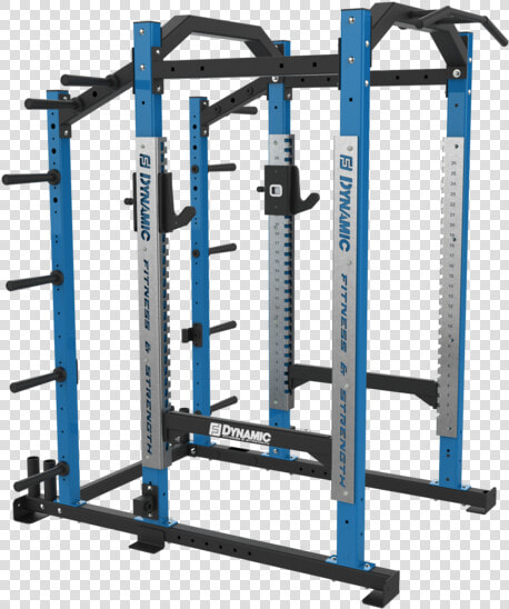 704004 Dynamicbright Blue 27   Bigger Faster Stronger Power Rack  HD Png DownloadTransparent PNG