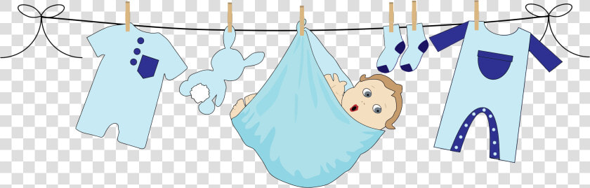 Baby Boy Hanging On A Clothesline Clip Arts   Baby Boy Clipart Png  Transparent PngTransparent PNG