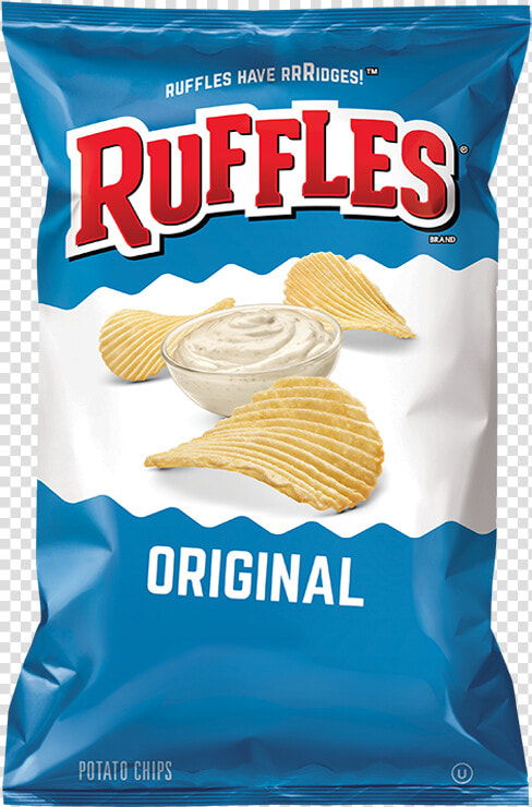 Ruffles® Original Potato Chips   Ruffles Original  HD Png DownloadTransparent PNG