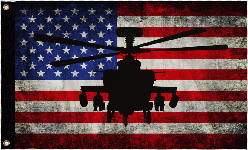 Ah 64 Apache Wall Flag   5th Special Forces Group Flag  HD Png DownloadTransparent PNG