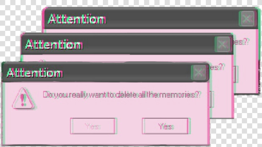  error  pink  pinkaesthetic  aesthetic  moodboard  kawaii   Transparent Aesthetic Error Message  HD Png DownloadTransparent PNG