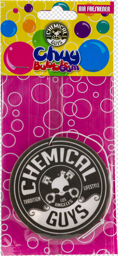Chuy Bubble Gum Air Freshener   Chemical Guys Bubble Gum  HD Png DownloadTransparent PNG