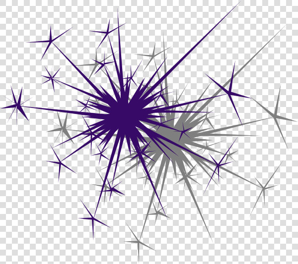 Purple Firework Clip Art At Clker   Sparkle Clip Art  HD Png DownloadTransparent PNG