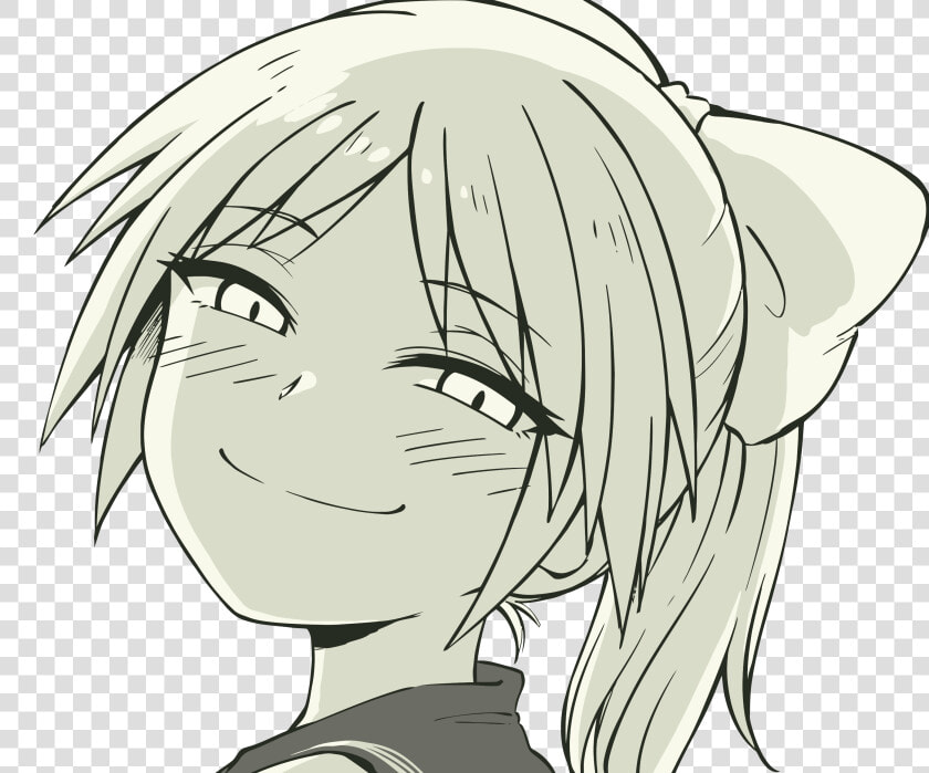 A Anime Manga Thread View Samegoogleiqdbsaucenao Png   Smug Anime Girl Face  Transparent PngTransparent PNG