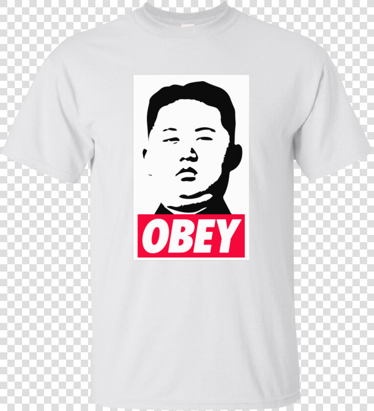 Funny Kim Jong Un Obey Supreme Shirt  Jersey  Hoodie  HD Png DownloadTransparent PNG