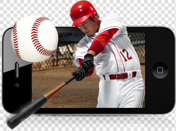 Dish Mlb Extra Innings Batter Swinging Out Of Mobile   College Baseball  HD Png DownloadTransparent PNG