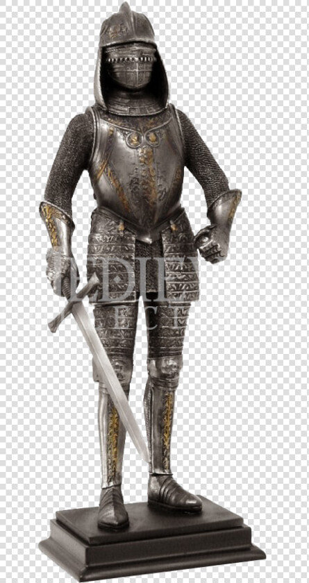 Standing Medieval Knight Statue   Knight  HD Png DownloadTransparent PNG