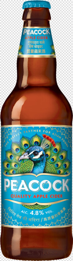 Kingfisher Beer Bottle Png   Peacock Apple Cider 500ml  Transparent PngTransparent PNG