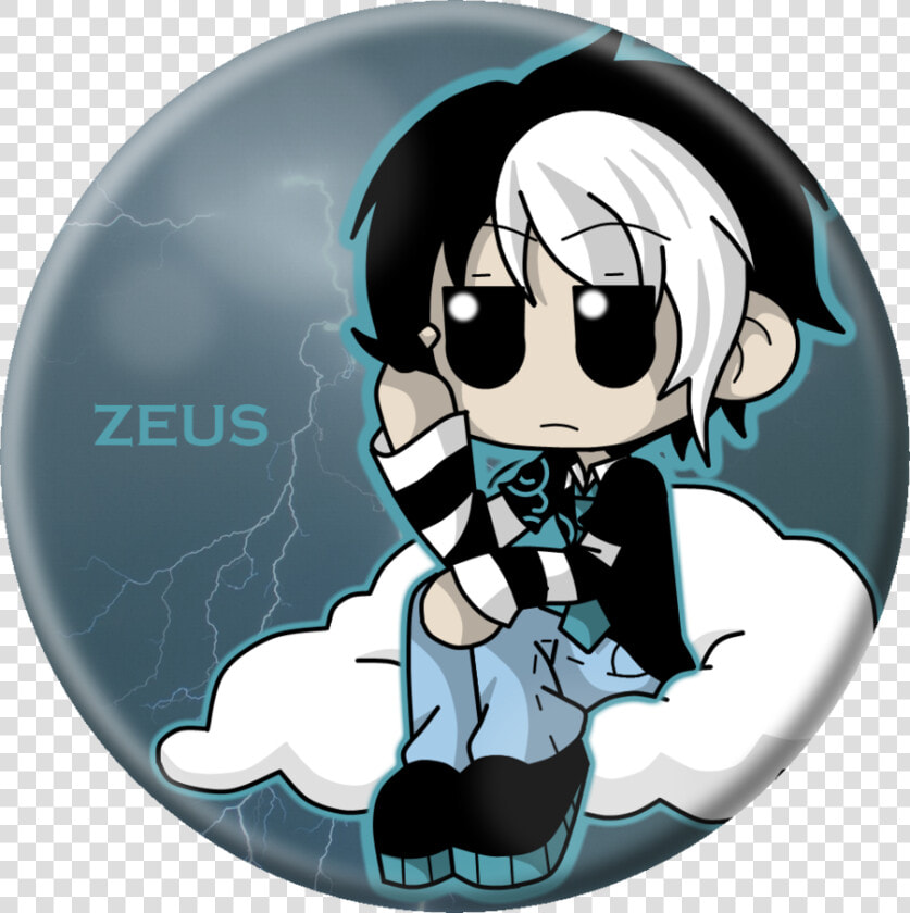 Chibi Zeus By Cazuuki   Chibi Greek Gods And Goddesses  HD Png DownloadTransparent PNG