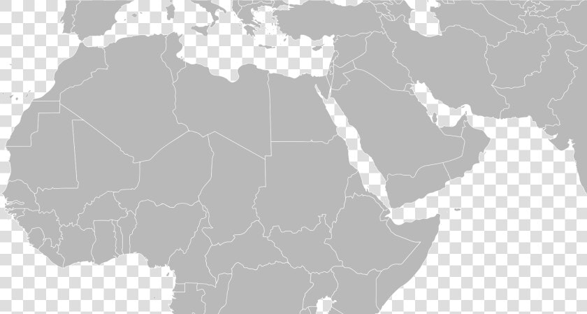 Africa Vector Png  maps Vector Mena   Middle East Map Png  Transparent PngTransparent PNG