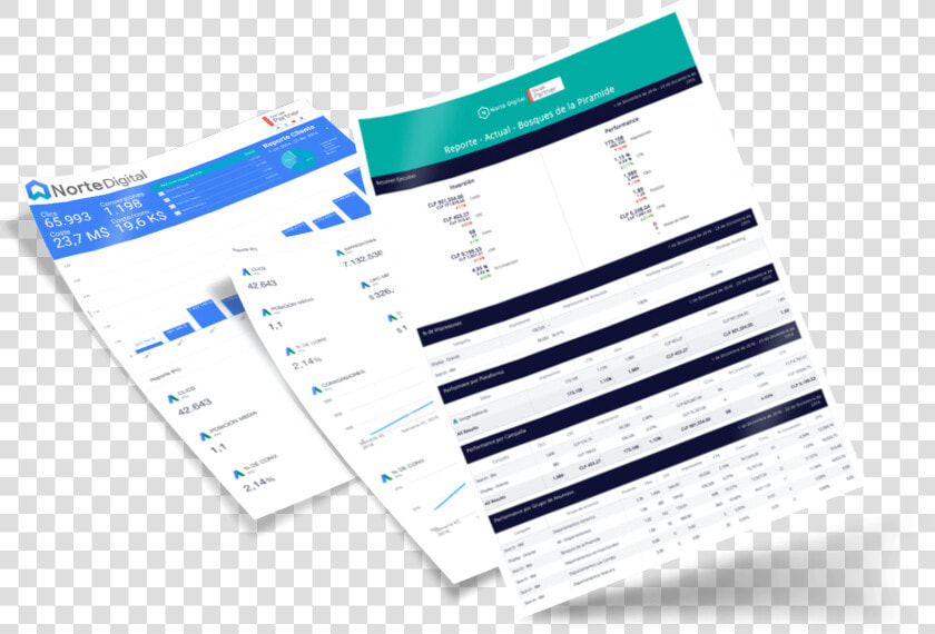 Reporte Indicadores Performance Digital   Brochure  HD Png DownloadTransparent PNG