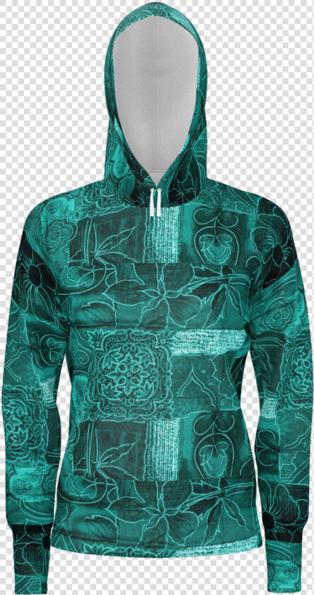 Green Abstract Pattern Hoodie   Hoodie  HD Png DownloadTransparent PNG