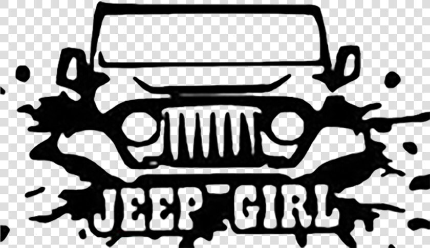 Jeep Decal Png   Jeep Girl Decal  Transparent PngTransparent PNG
