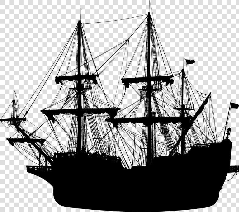 Ship  Boat  Silhouette  Vessel  Vehicle  Transportation   Sail Ship Silhouette  HD Png DownloadTransparent PNG