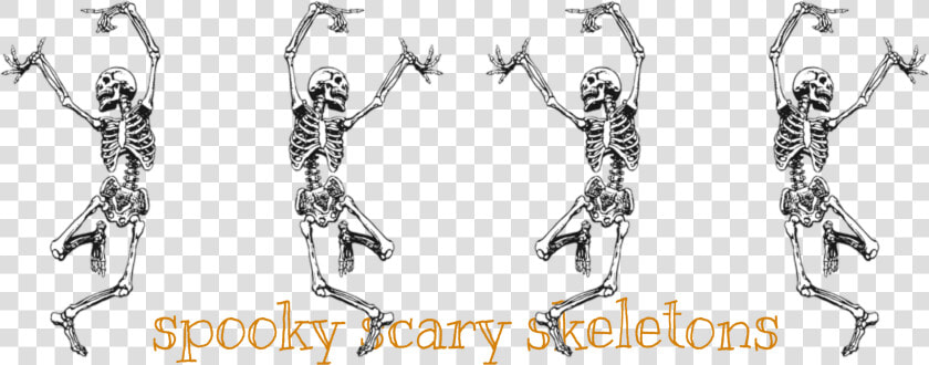  freetoedit  spooky  scary  skeletons  halloween  skeleton   Dancing Skeleton  HD Png DownloadTransparent PNG