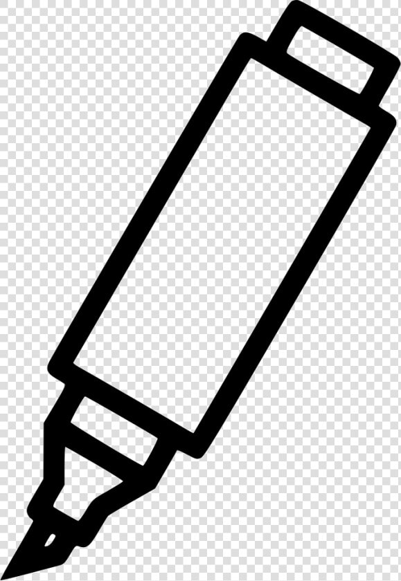 Marker Paint Tube Highlighter Stationary Material Equipment   Vector Graphics  HD Png DownloadTransparent PNG