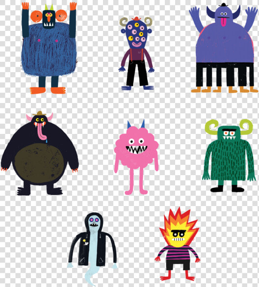 The Spooky Squad Set   Tattly Set The Spooky Squad Tattoo  HD Png DownloadTransparent PNG