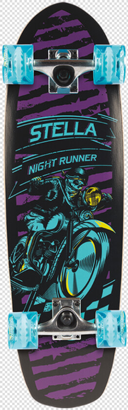 Stella Beer Runner Night Runner   Longboard  HD Png DownloadTransparent PNG